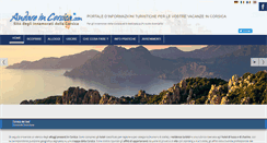 Desktop Screenshot of andareincorsica.com