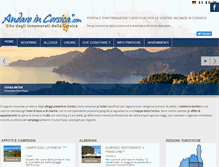 Tablet Screenshot of andareincorsica.com